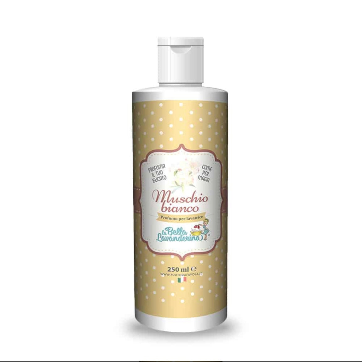 La bella lavanderina Muschio Bianco wasparfum 500ML