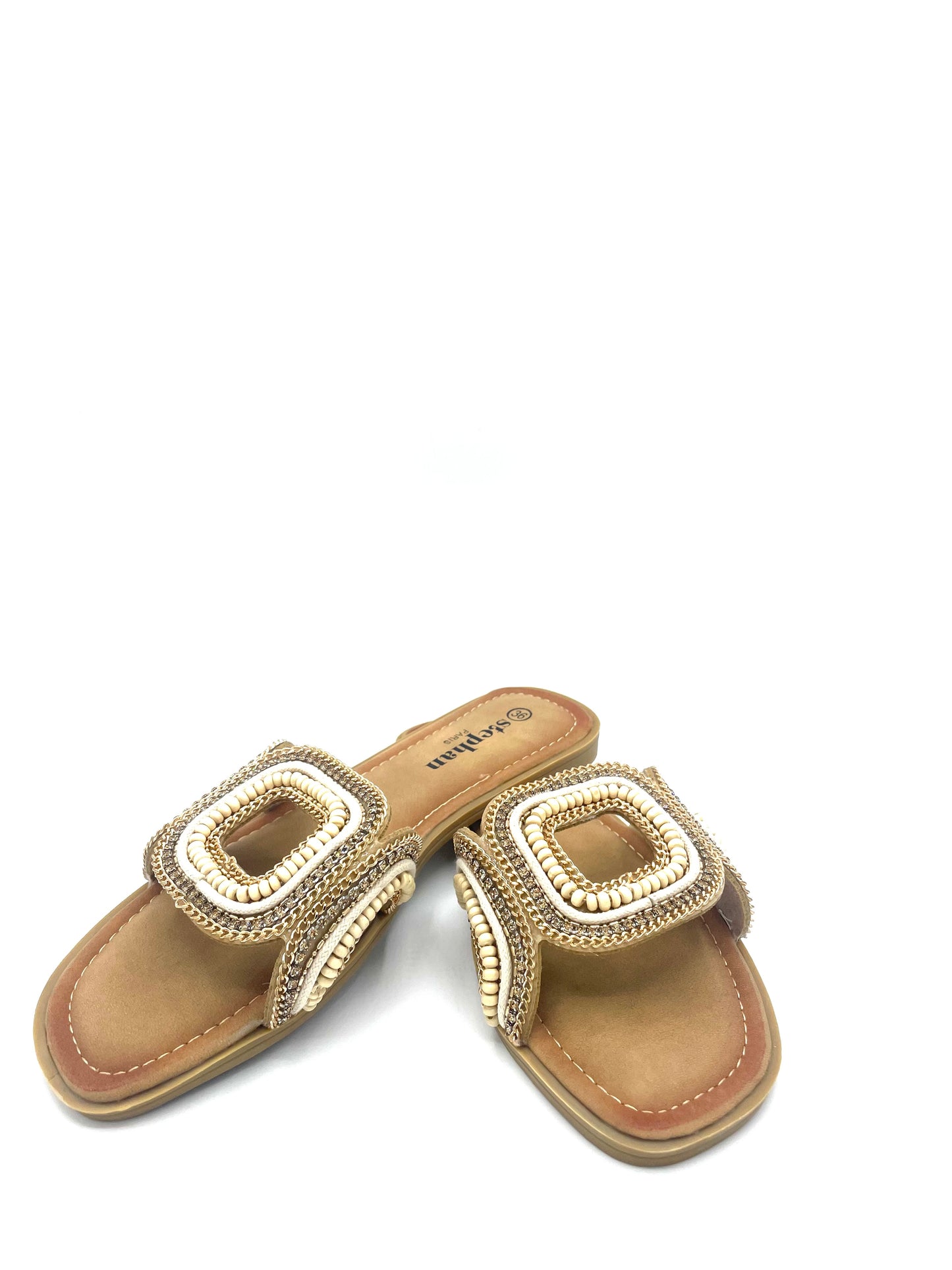 Slippers goud