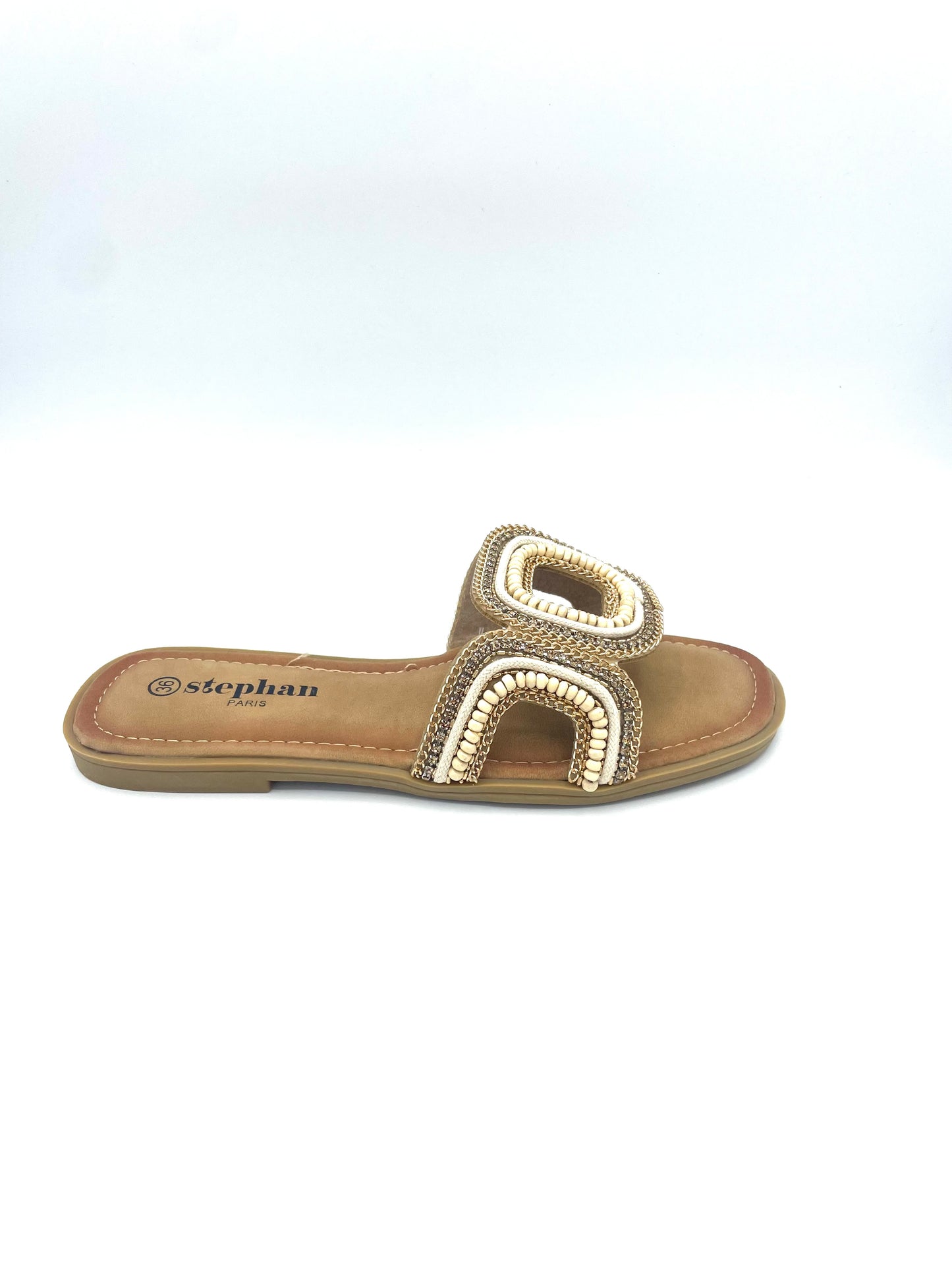 Slippers goud